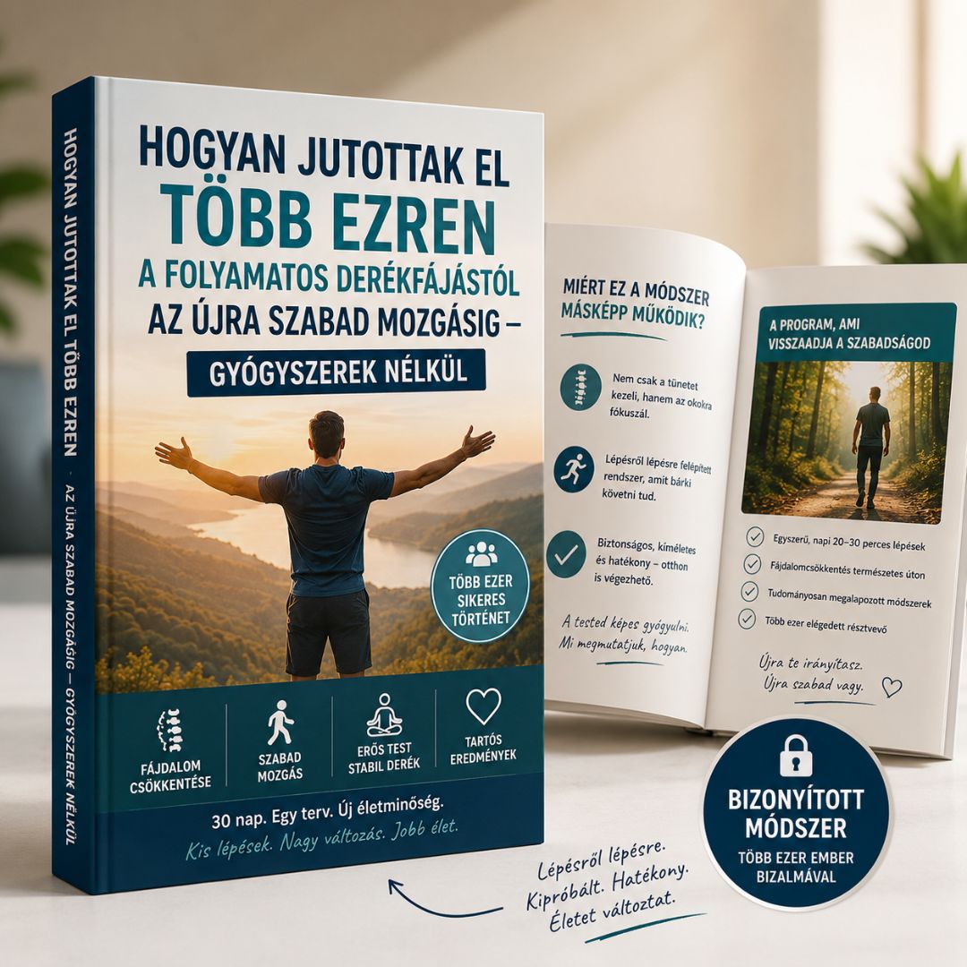 Hogyan Jutottak El Több Ezren A Folyamatos Derékfájástól Az Újra Szabad Mozgásig — Gyógyszerek Nélkül Ebook